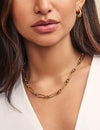 Gold Link Chain Necklace