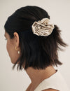 Stone Cotton Corsage Scrunchie