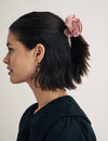 Pink Cotton Corsage Scrunchie