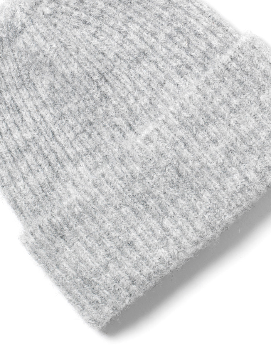 Grey Knitted Beanie