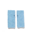 Blue Knitted Wrist Warmers