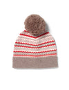 Fair Isle Wool Beanie Hat