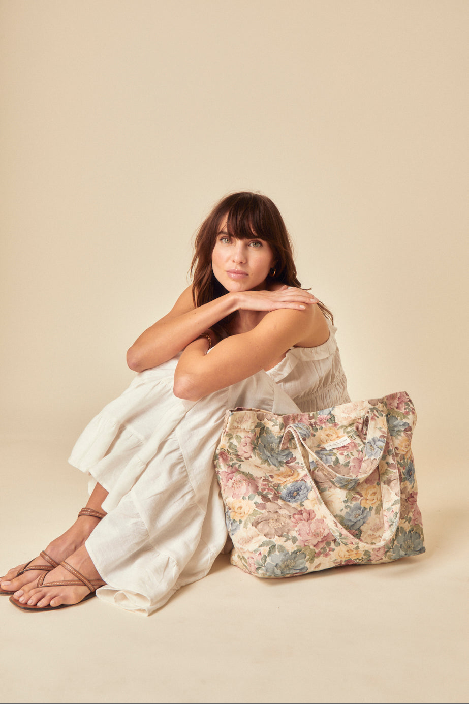 Floral Tote Bag