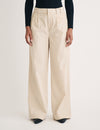 Stone Cord Wide Leg Ava Trousers