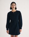 Black Cord Highgate Mini Dress