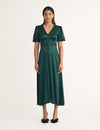 Green Bridesmaid Tyra Midi Dress