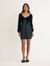 Black Velvet Vicky Mini Dress