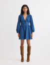 Long Sleeve Denim Astra Mini Dress