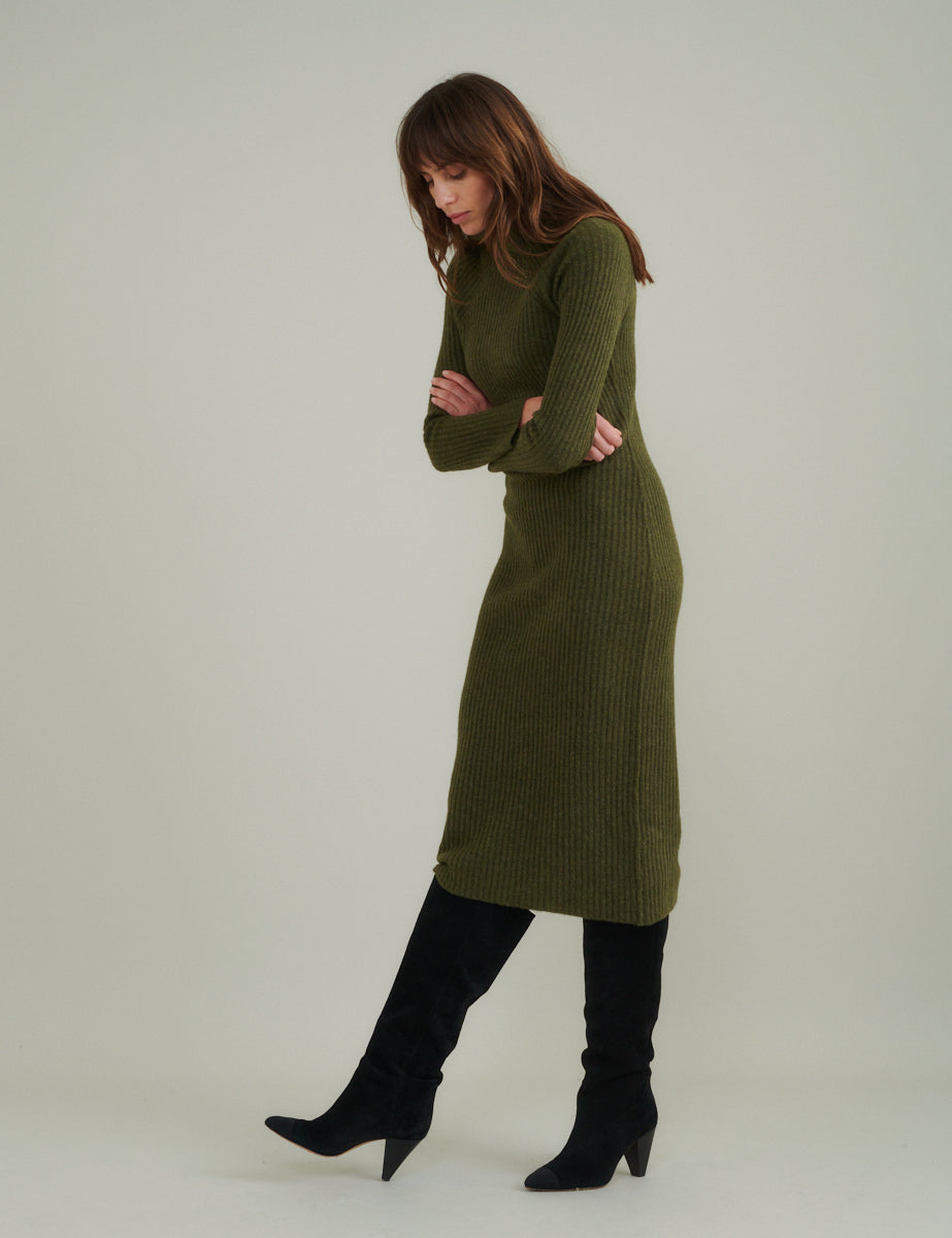 Roll neck jumper dress online