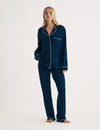 Navy Pyjama Trouser Set