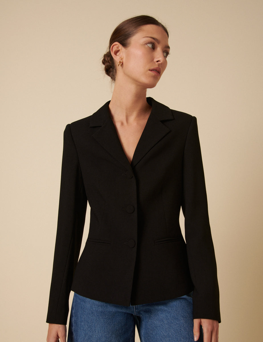 Black Tailored Blazer