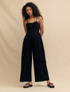 Black Broderie Anglaise Tricia Jumpsuit