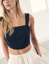 Black Cami Crop Top