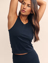 Black Active Tank Top