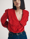 Red Cord Emmie Blouse