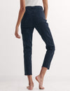 Mid Rise Skinny Jean Washed Black