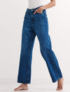 High Rise Wide Leg Indigo