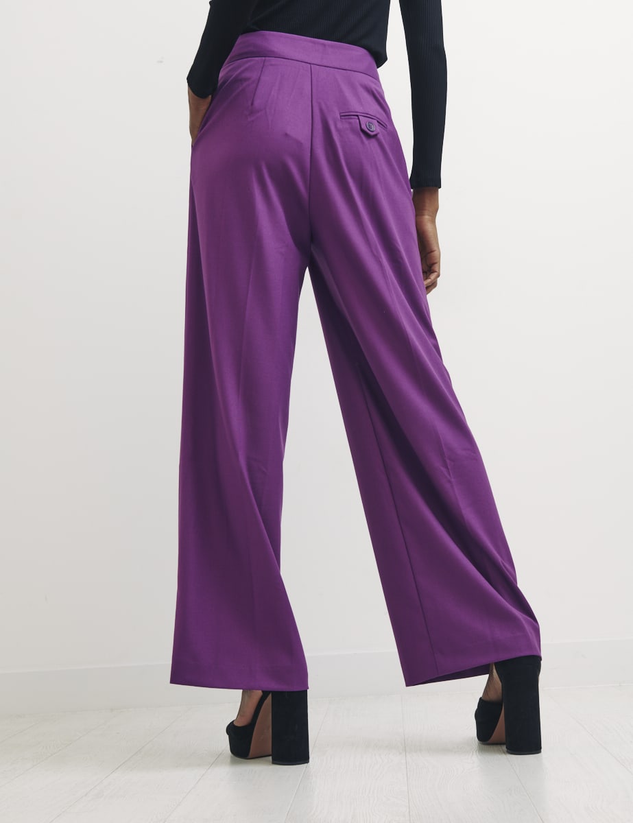 Fearne Cotton Purple Beth Trouser