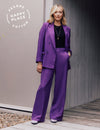 Fearne Cotton Purple Beth Trouser