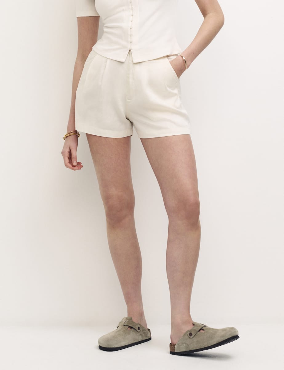 Cream Mara Shorts