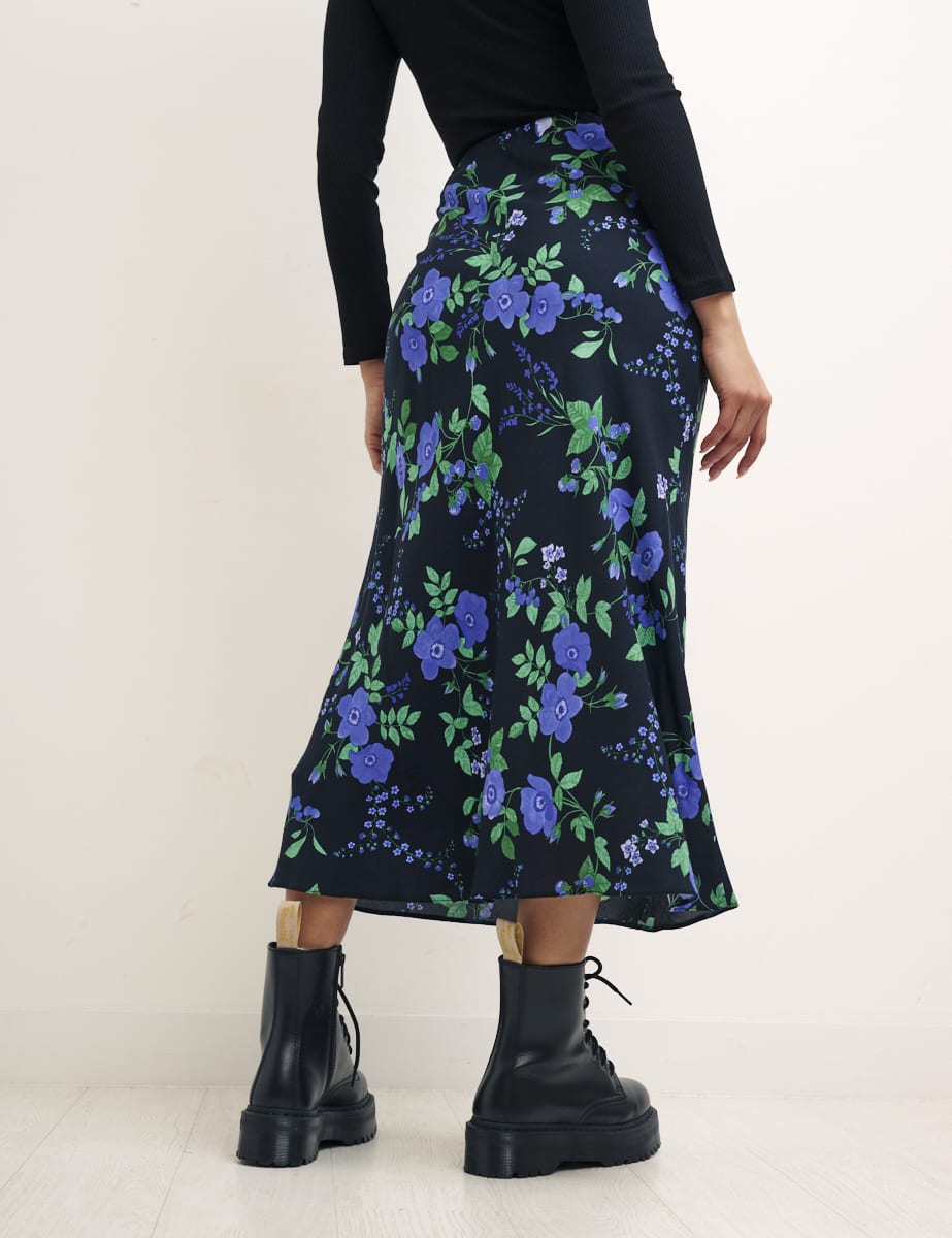 Floral Mila Midi Skirt