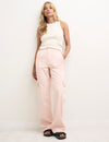 Pink Pansy Utility Pant