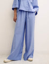 Lilac Wide Leg Trousers