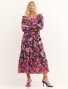 Floral Camilla Midi Dress