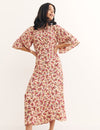 Ditsy Floral Eva Midi Dress