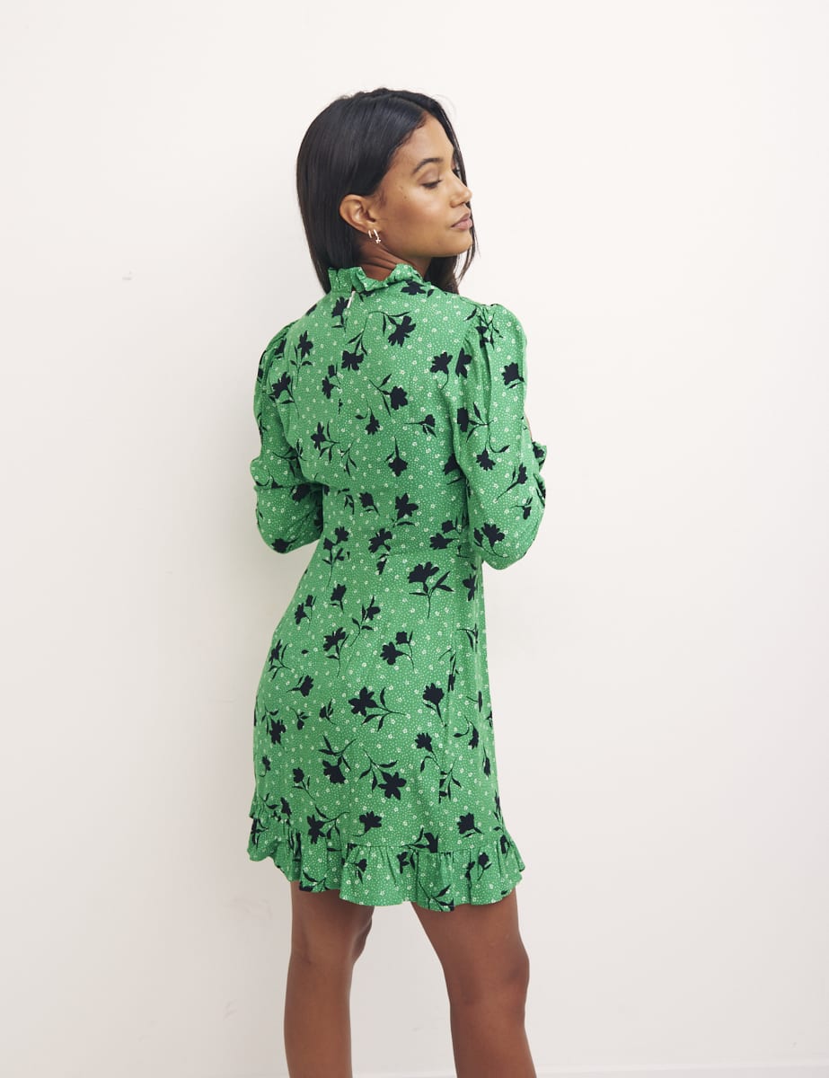 Multi Lilian Floral Vanessa Mini Dress