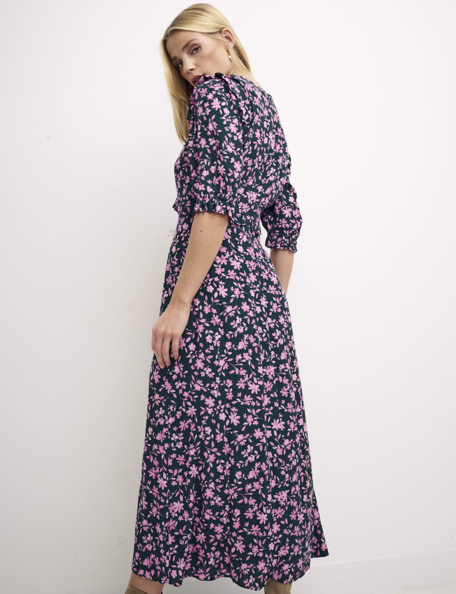 Floral Felicia Midi Dress