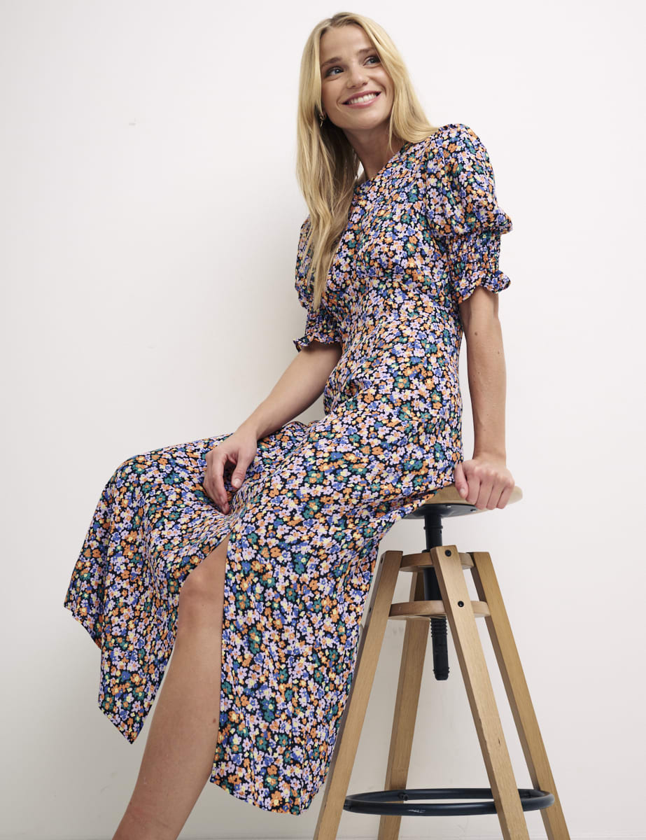 Harper Ditsy Luna Midi Dress