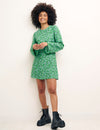 Alora Cherry Green Mikhalia Mini Dress