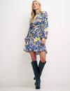 Floral Serena Long Sleeve Mini Dress