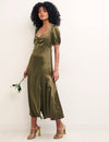 Green Bridesmaids Jude Midaxi Dress