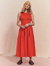 Fearne Cotton Red Elora Midaxi Dress