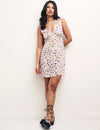 Daisy Print Harriet Mini Dress