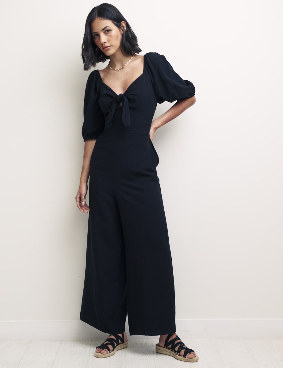 Black Petite Simone Jumpsuit