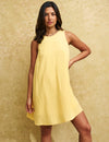 Yellow Betty Aline Shift Dress