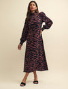 Animal Print Lucinda Midaxi Dress