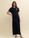 Black Dustin Maxi Jersey Dress