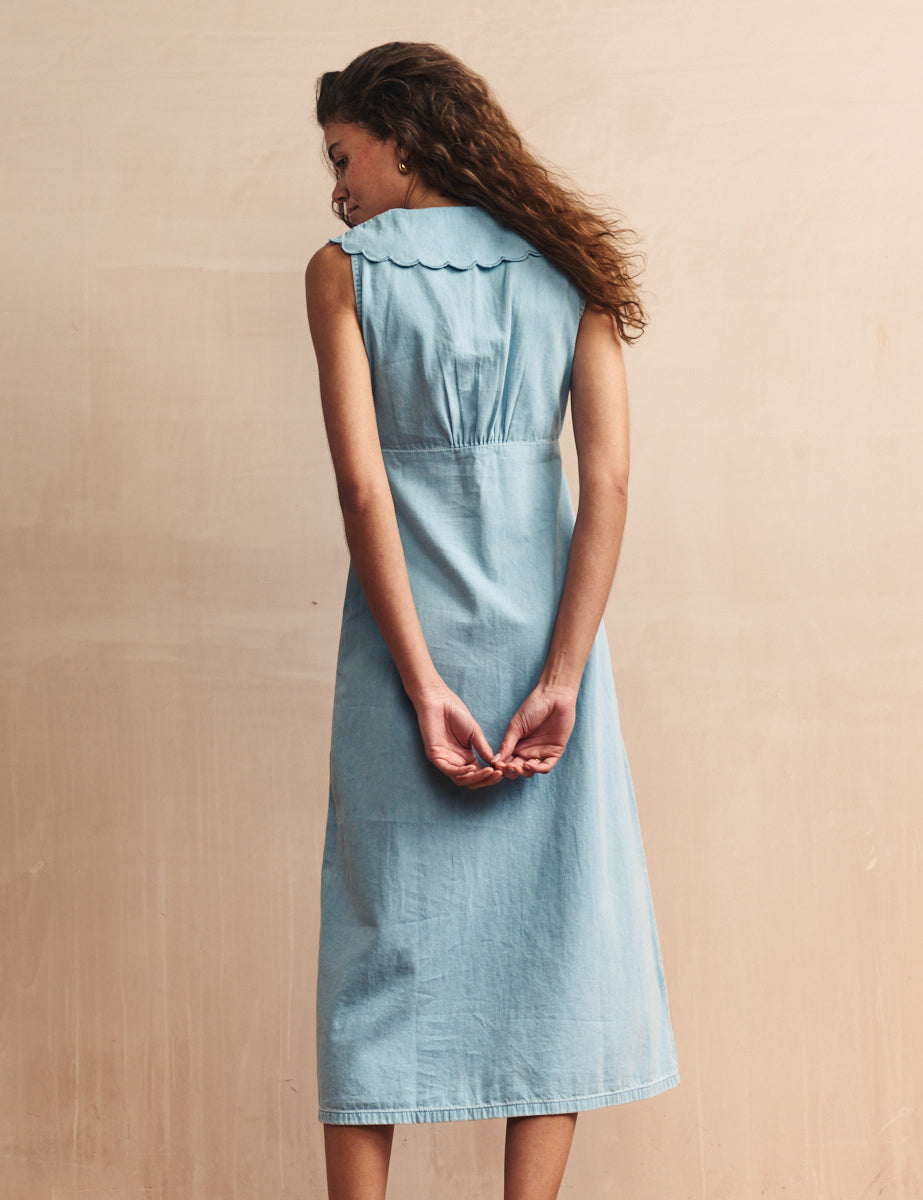 Petite Wylde Denim Dress