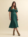 Green Dee Dee Midi Dress