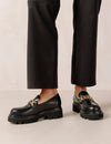 Alohas Leather Chunky Loafers