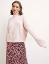 Dusky Pink Meet the Jeans Raglan Move On Jumper