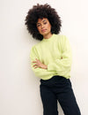 Green Lofty Crew Neck Jumper