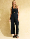 Black Twist Front Wren Jumpsuit