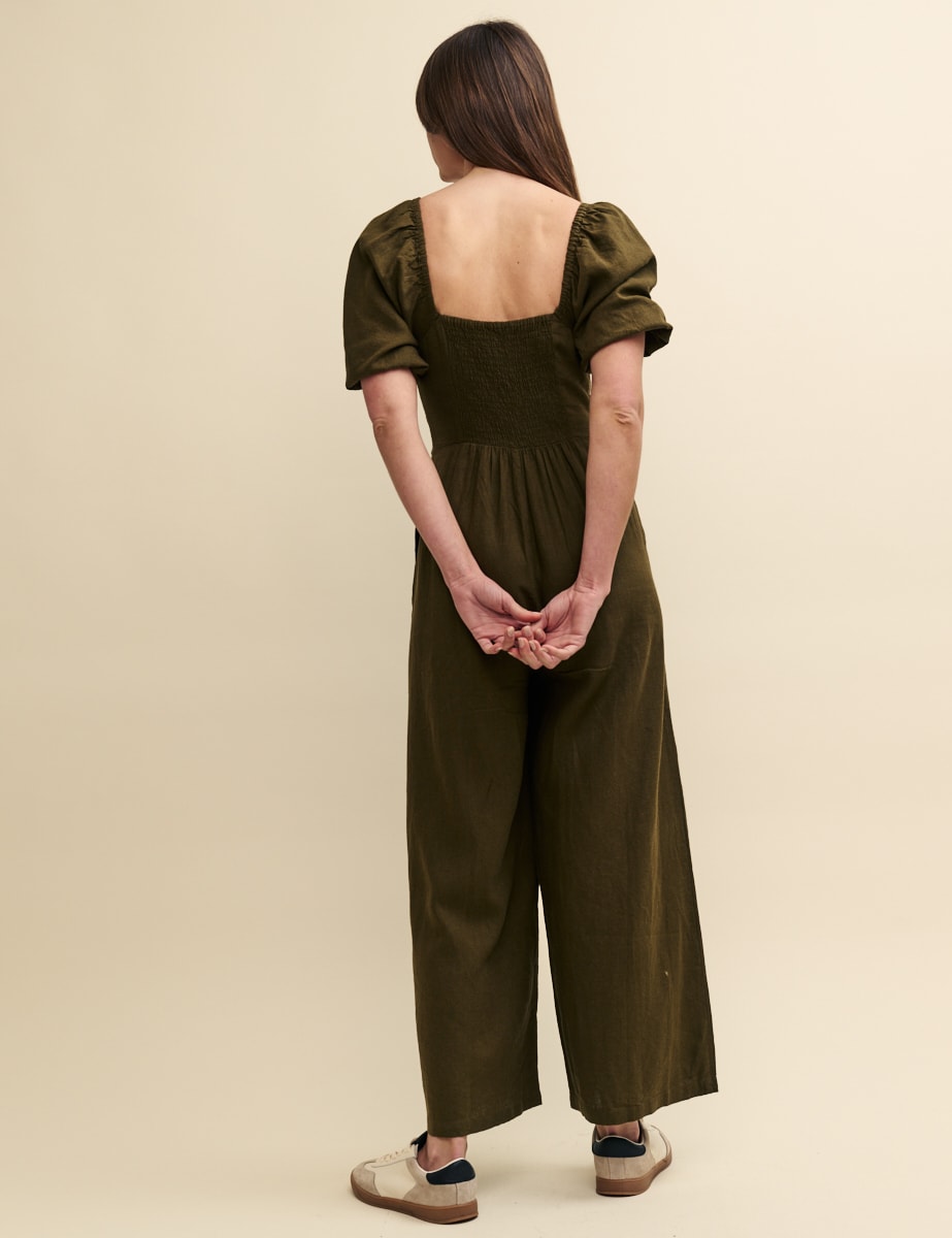 Khak Simone Jumpsuit