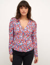 Brioney Floral Red Jilly Top