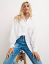 White Clarissa Beach Shirt